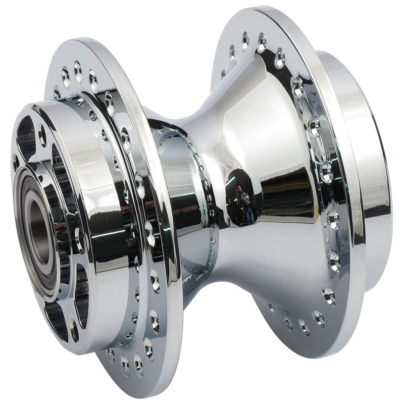 Nav hjul fram MCS krom Dyna 06-07