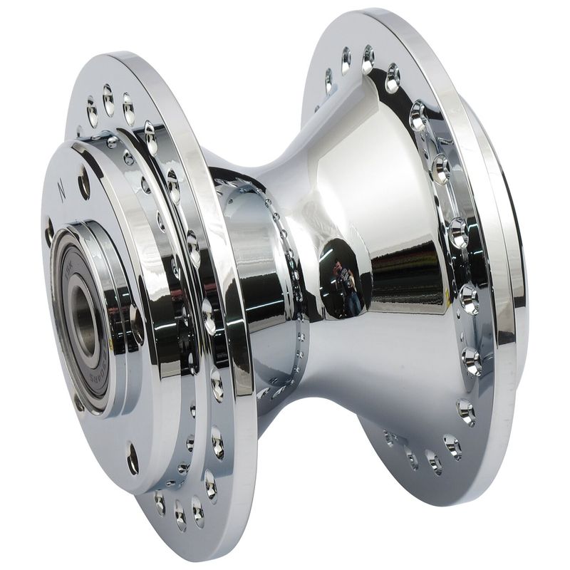 Nav hjul fram MCS krom FXD 00-03