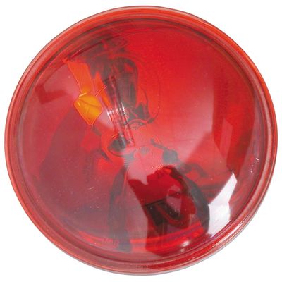 Glas MCS 4-1/2" 30w 12v klar/röd