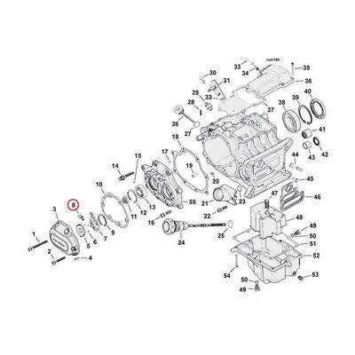 Koppling MCS Big Twin 87-17
