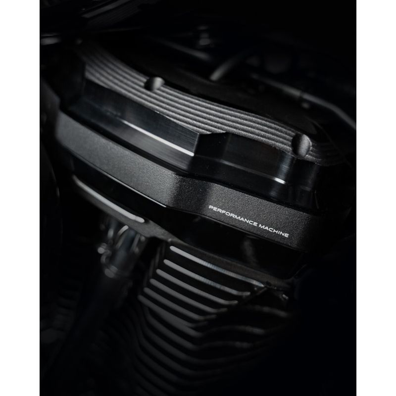 Kåpor Performance Machine PM Ops svart Softail 18-25