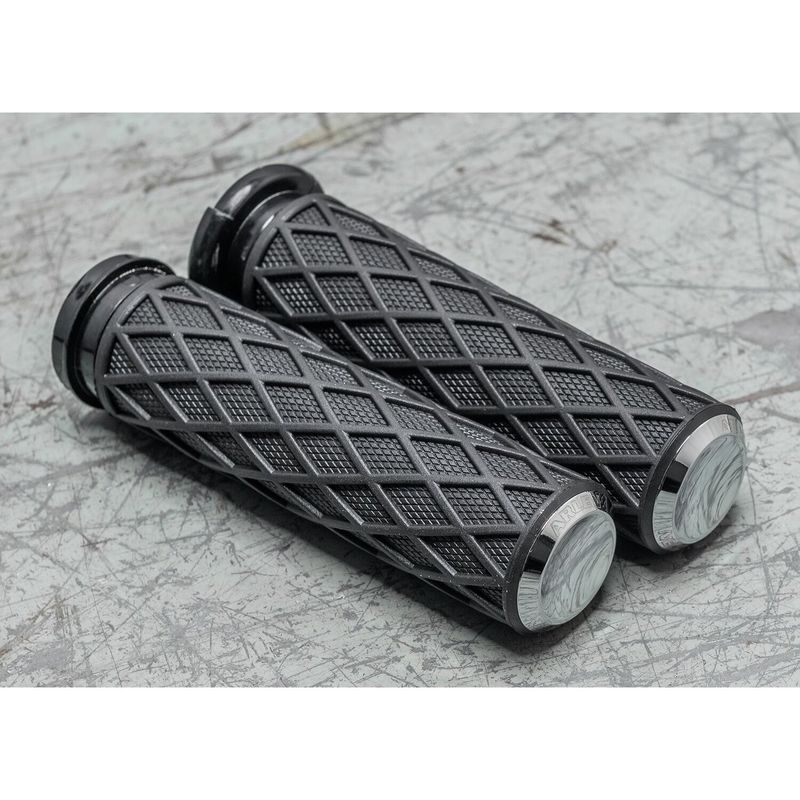 Handtag styre Arlen Ness diamond krom 08-25