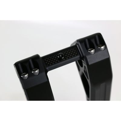 Risers Kodlin Fastback 10" svart rostfri