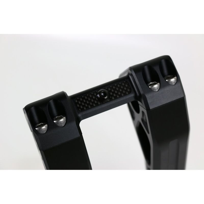 Risers Kodlin Fastback 10" svart rostfri