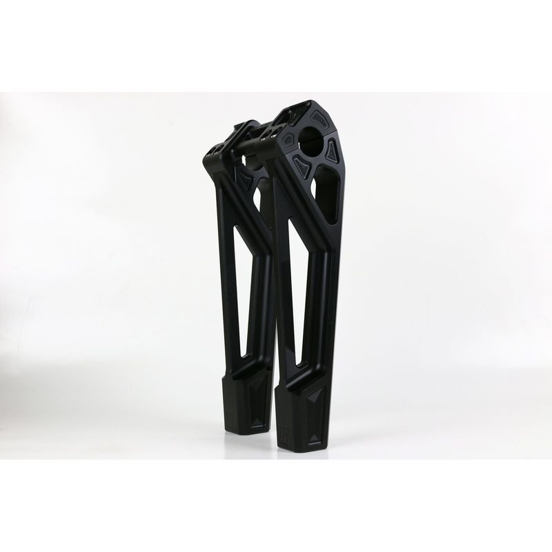 Risers Kodlin Fastback 10" svart rostfri
