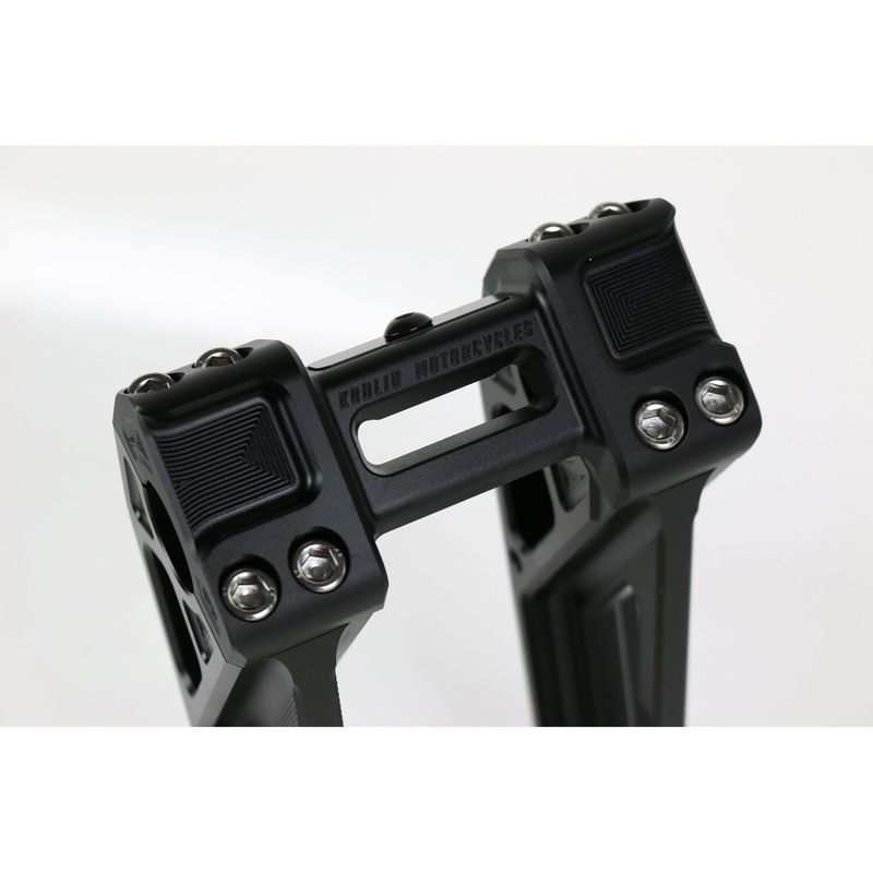 Risers Kodlin Fastback 10" svart rostfri