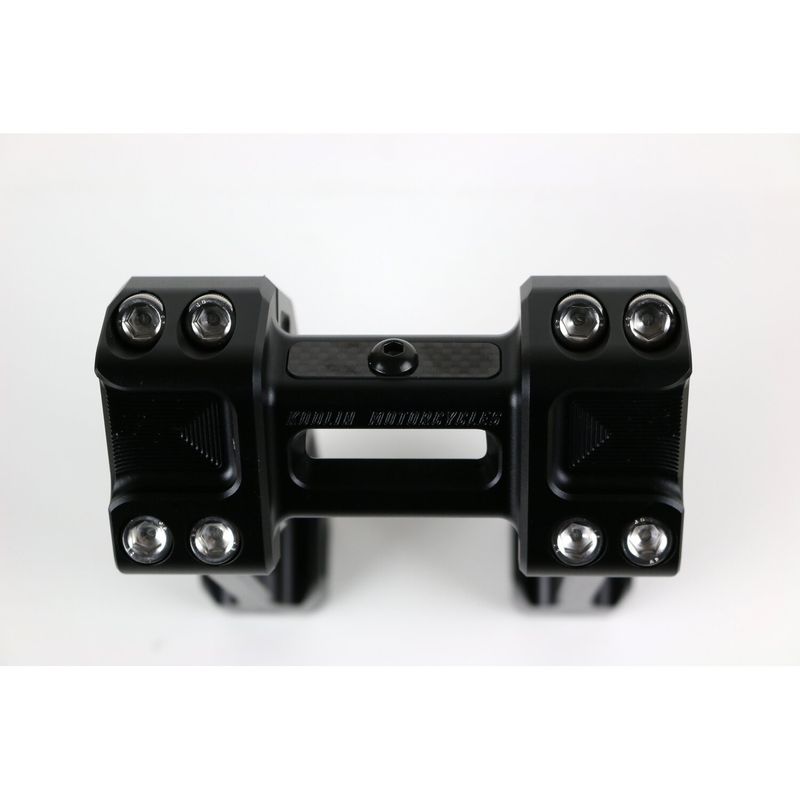 Risers Kodlin Fastback 10" svart rostfri