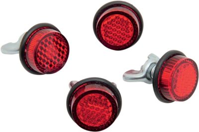 Nummerplåt Chris Products Reflectors Mini License 4-RED (4-pack)