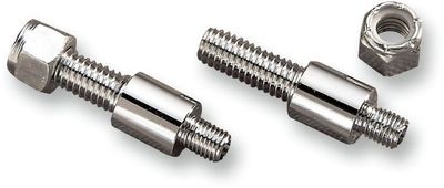 Skruv med distans blinkersfäste Chris Products 5/8" krom (2-pack)