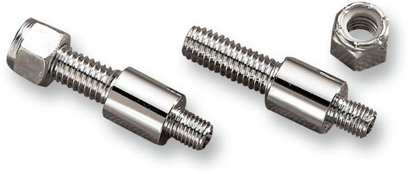 Skruv med distans blinkersfäste Chris Products 5/8" krom (2-pack)