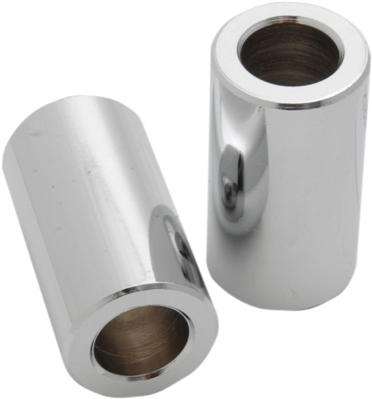 Distanser blinkers Chris Products 1-1/4" 31.8 lång krom (2-pack)