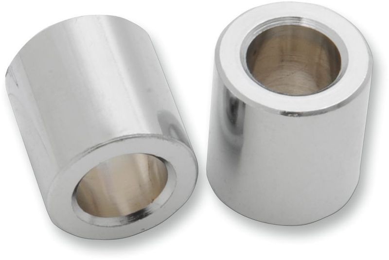 Distanser blinkers Chris Products 3/4" 19mm lång krom (2-pack)