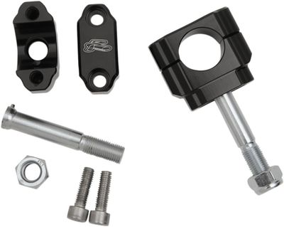 Styrklammer Renthal Rubber-Mounted Barmount Honda 00-upp, Yamaha 14-upp, Kawasaki 03-upp