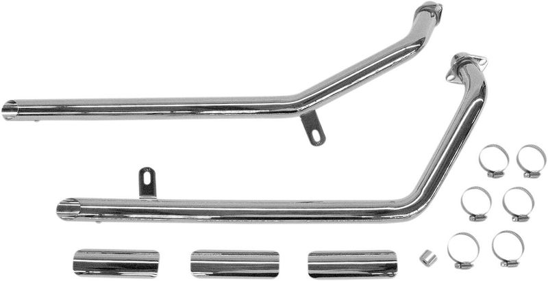Avgassystem avgasrör Cobra krom Honda Shadow / Shadow Deluxe 88-07