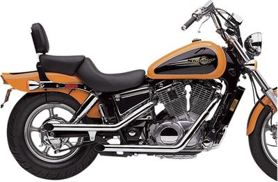 Avgassystem avgasrör Cobra krom Honda Shadow Spirit 97-07