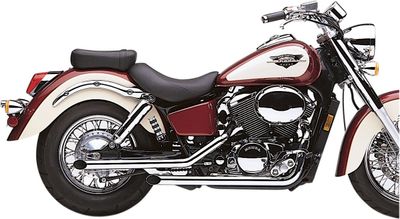 Avgassystem avgasrör Cobra krom Honda 97-03