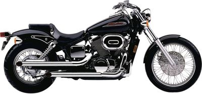 Avgassystem avgasrör Cobra krom Honda Black Widow / Shadow Spirit 00-07