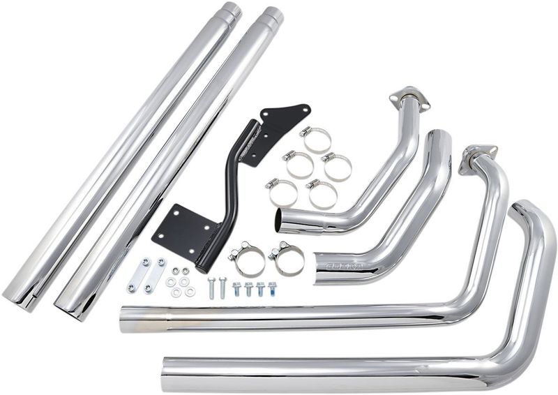 Avgassystem Cobra Lo-Boy krom Honda 97-03