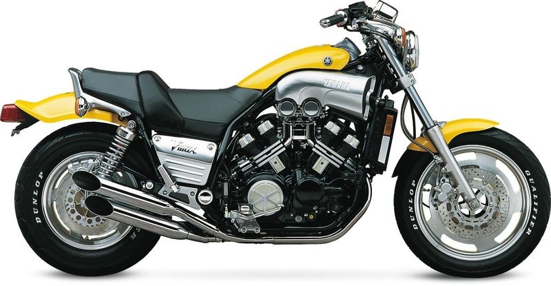 Slip-on ljuddämpare Cobra krom Yamaha Vmax 85-07
