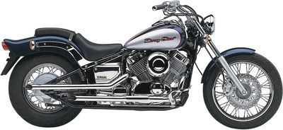 Avgassystem avgasrör Cobra krom Yamaha 97-15