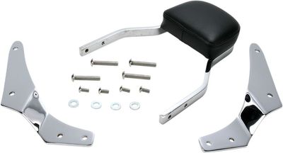 Sissybar Cobra fyrkantig krom Honda Black Widow / Shadow Spirit 01-07