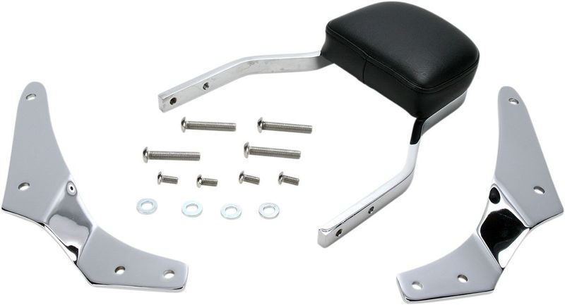 Sissybar Cobra fyrkantig krom Honda Black Widow / Shadow Spirit 01-07