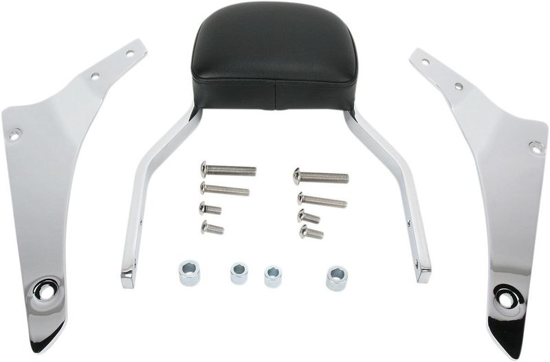 Sissybar Cobra Mini fyrkantig krom Honda 02-07