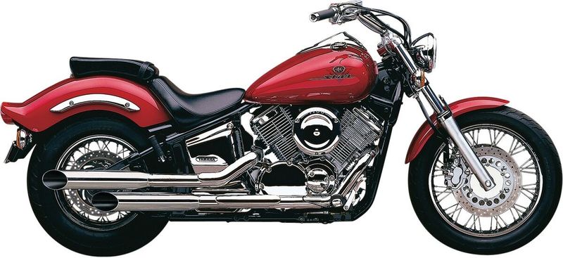 Avgassystem Cobra krom Yamaha 99-09