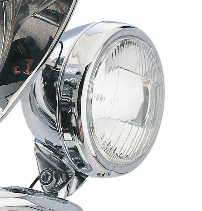 Extraljus Cobra 4-1/2" krom