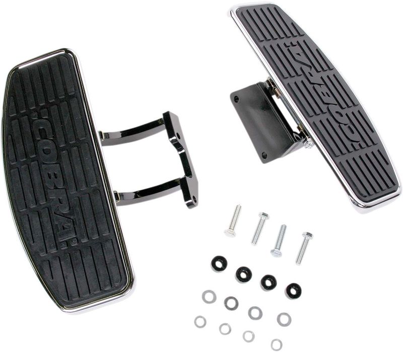Fotplatta Cobra krom Honda Shadow Ace 95-01