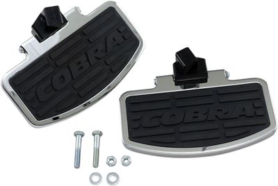 Fotplatta Cobra krom passagerare Honda VTX 1800 C 02-04