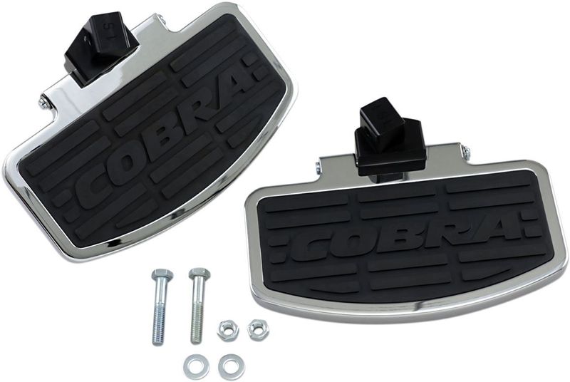 Fotplatta Cobra krom passagerare Honda VTX 1800 C 02-04