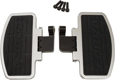 Fotplatta Cobra krom passagerare Yamaha 99-09