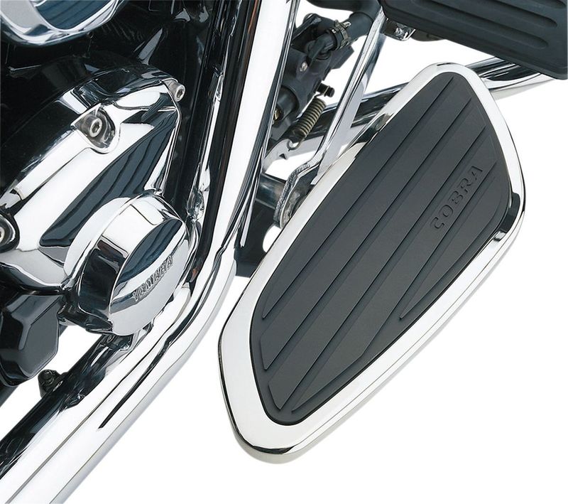 Fotplatta Cobra Swept krom Honda VTX 1800 C / VTX 1800 F 02-08