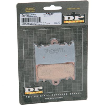 Bromsbelägg DP Brakes DP317 sintrade fram Suzuki 88-upp, Kawasaki 89-22