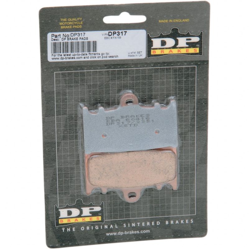 Bromsbelägg DP Brakes DP317 sintrade fram Suzuki 88-upp, Kawasaki 89-22