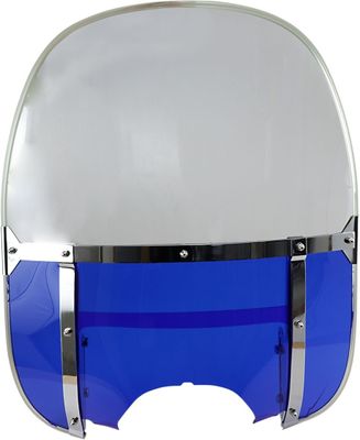Vindruta Drag Specialties Acrylic blå Touring 74-84