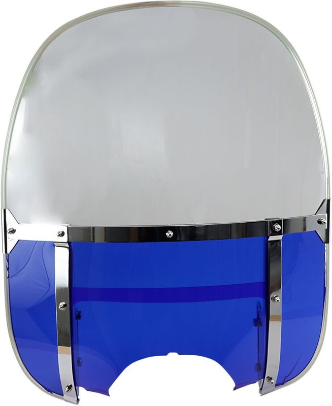 Vindruta Drag Specialties Acrylic blå Touring 74-84