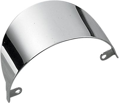 Lampskärm Drag Specialties Visors Front 86-19 krom H-D 80-20
