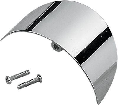 Lampskärm Drag Specialties Visors Front/rear 88-19 krom H-D 80-20
