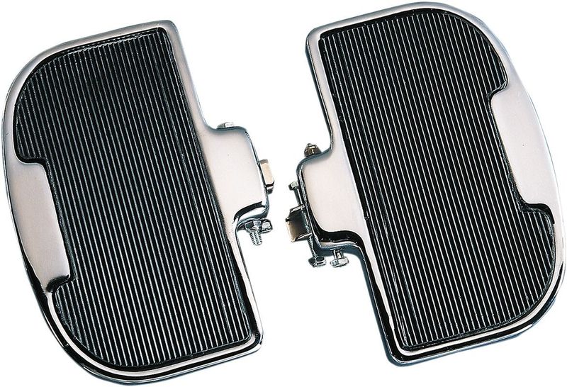 Fotplattor passagerare Drag Specialties krom Honda GL 75-83