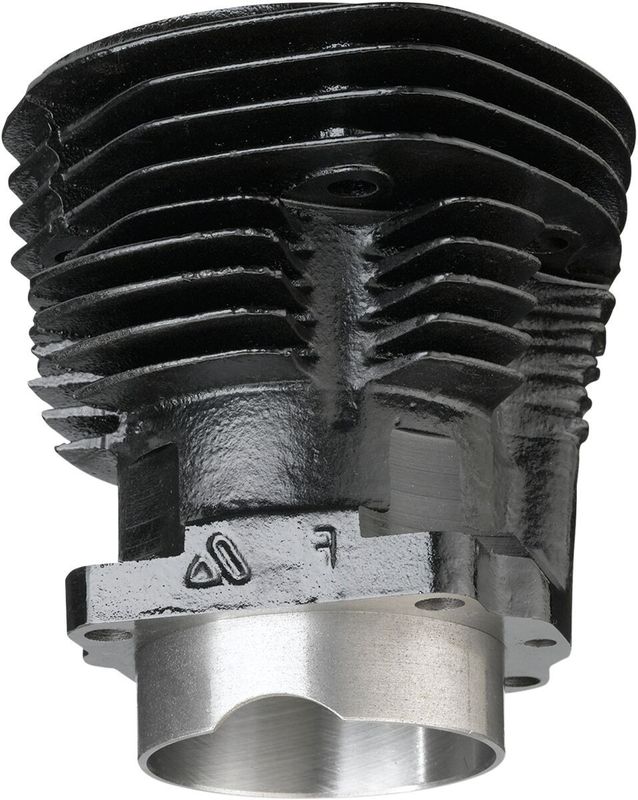 Cylinder Drag Specialties svart fram FX 78-80, Touring 74-80