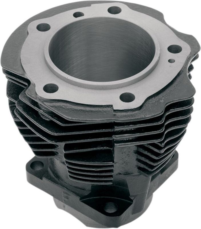 Cylinder Drag Specialties Panhd Front svart H-D 48-64