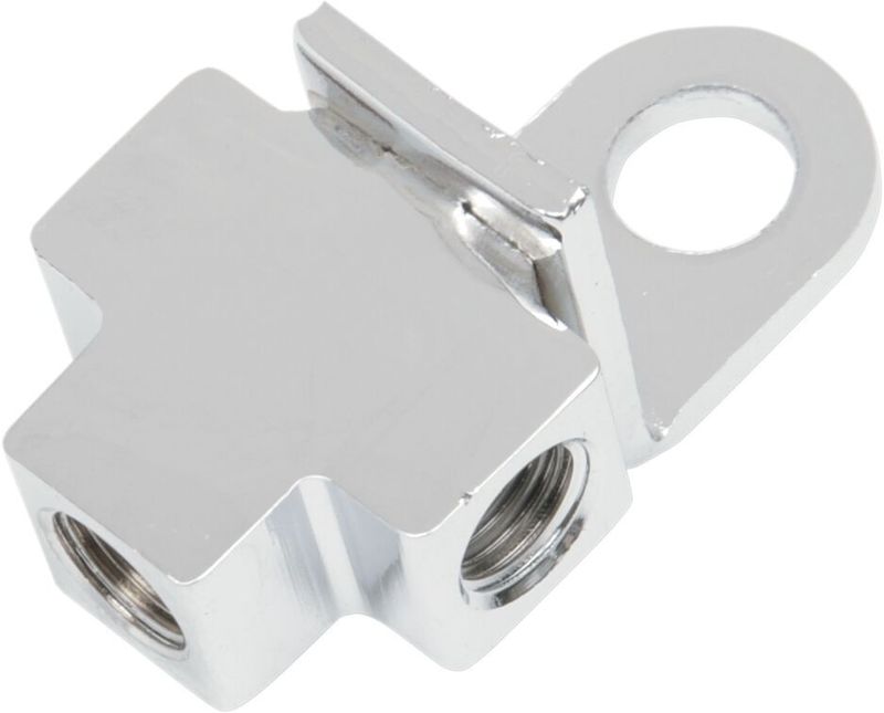 T-koppling bromsslang bak Drag Specialties krom 42318-72 H-D 76-87