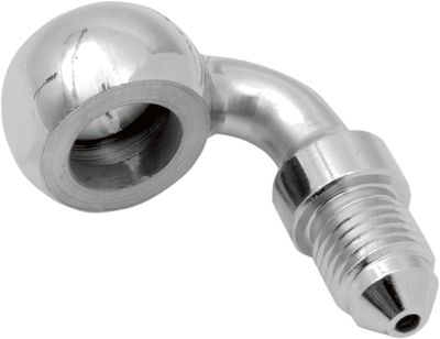 Banjokoppling Drag Specialties 90 3/8 krom stål