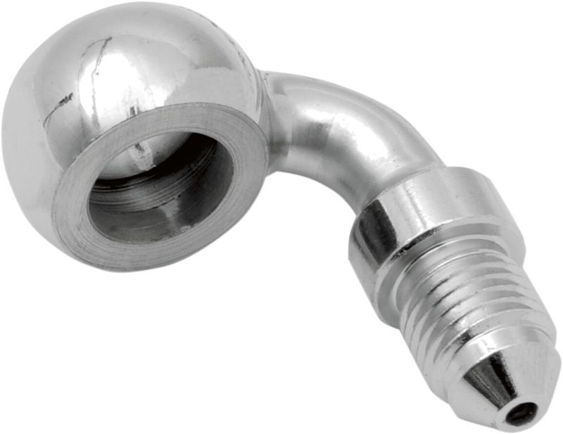 Banjokoppling Drag Specialties 90 3/8 krom stål