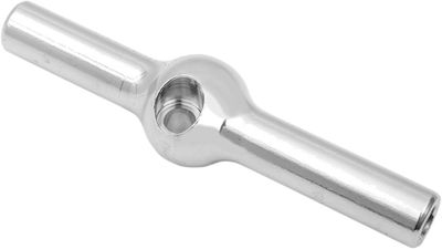 T-koppling dubbla skivor Drag Specialties 3/8"-24 krom