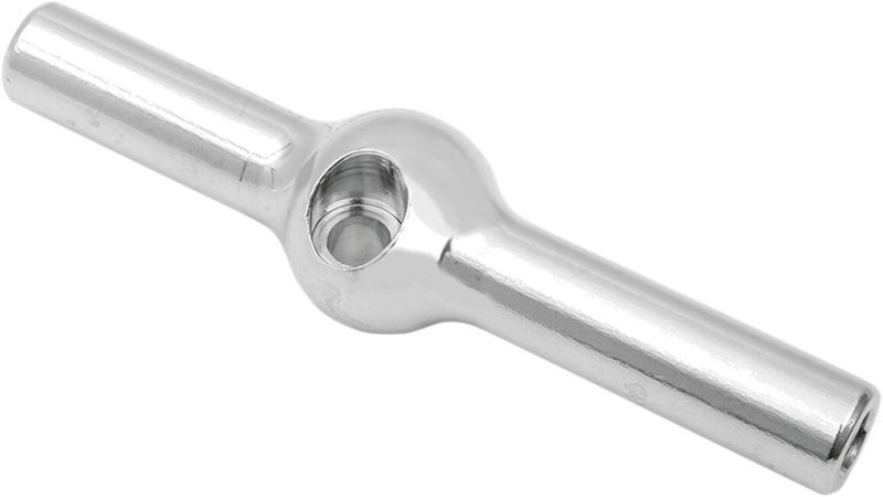 T-koppling dubbla skivor Drag Specialties 3/8"-24 krom