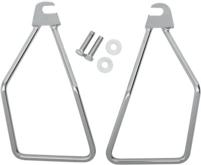 Monteringssats Drag Specialties Sbag enkel krom Softail 85-99