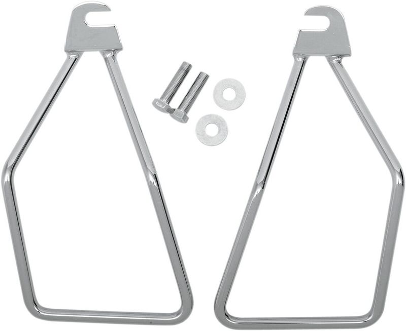 Monteringssats Drag Specialties Sbag enkel krom Softail 85-99